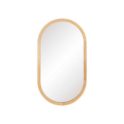 ESPEJO NATURAL MADERA DECORACIÓN 45 X 80 CM