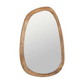 ESPEJO NATURAL MADERA DE MANGO 70 X 2,50 X 53 CM
