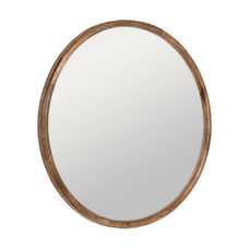 ESPEJO NATURAL MADERA DE MANGO 60 X 2,50 X 60 CM