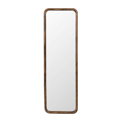 ESPEJO NATURAL MADERA DE MANGO 115 X 2,50 X 36 CM