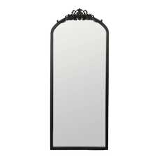 ESPEJO NEGRO MADERA PAULONIA DECORACIÓN 75 X 183 X 4,50 CM ESPEJO NEGRO MADERA PAULONIA DECORACIÓN 75 X 183 X 4,50 CM