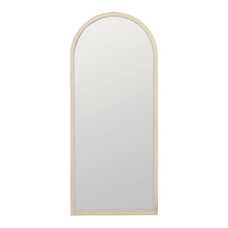 ESPEJO BLANCO ROZADO MADERA PAULONIA 71 X 165 X 3,50 CM ESPEJO BLANCO ROZADO MADERA PAULONIA 71 X 165 X 3,50 CM