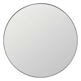 ESPEJO NEGRO ALUMINIO DECORACIÓN 120 X 4,20 X 120 CM