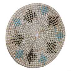 MURAL PARED DECORATIVO NATURAL-NEGRO 35 X 35 X 1 CM