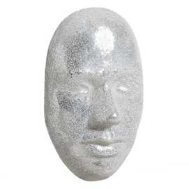 MÁSCARA BLANCO FIBRA DE VIDRIO 40 X 19 X 66 CM