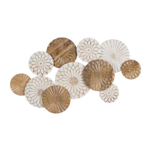 MURAL PARED BLANCO-NATURAL 100 X 3 X 60 CM