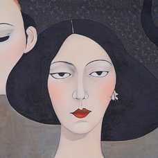 TAPIZ MUJER TEJIDO 125 X 1,70 X 160 CM