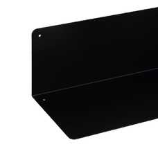 ESTANTERÍA NEGRO METAL DECORACIÓN 60 X 13 X 15 CM