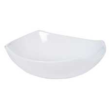 CENTRO MESA BLANCO CERÁMICA DECORACIÓN 22,50 X 22,50 X 7 CM