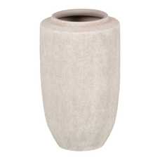 MACETERO ARENA CREMA CERÁMICA DECORACIÓN 18 X 18 X 30 CM MACETERO ARENA CREMA CERÁMICA DECORACIÓN 18 X 18 X 30 CM