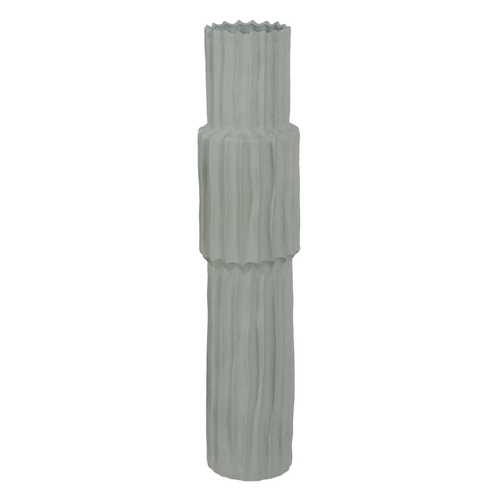 JARRÓN VERDE CERÁMICA DECORACIÓN 20,50 X 20,50 X 92 CM