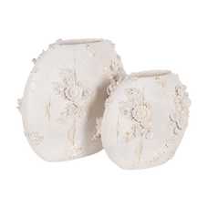 JARRÓN CORALES POLIRESINA DECORACIÓN 40 X 19 X 36 CM JARRÓN CORALES POLIRESINA DECORACIÓN 40 X 19 X 36 CM