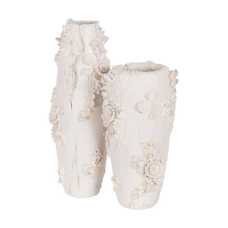 JARRÓN CORALES POLIRESINA DECORACIÓN 24 X 24 X 60 CM JARRÓN CORALES POLIRESINA DECORACIÓN 24 X 24 X 60 CM