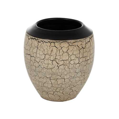 MACETERO CRAQUELADO CERÁMICA DECORACIÓN 30 X 30 X 28 CM