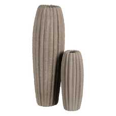 JARRÓN PIEDRA CERÁMICA DECORACIÓN 21 X 21 X 70 CM JARRÓN PIEDRA CERÁMICA DECORACIÓN 21 X 21 X 70 CM