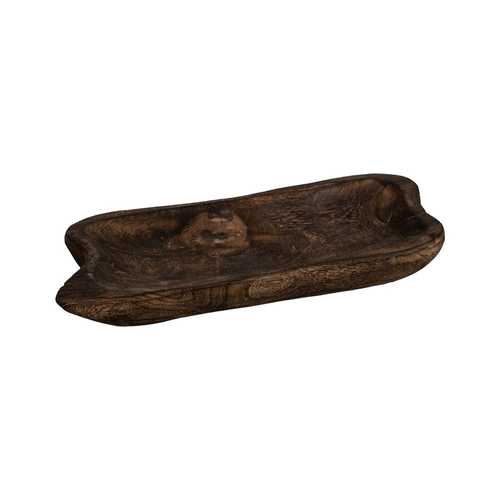 BANDEJA NATURAL MADERA PAULONIA 46 X 24 X 5 CM
