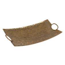 S/2 BANDEJAS ORO METAL DECORACIÓN 53,50 X 28,50 X 10 CM S/2 BANDEJAS ORO METAL DECORACIÓN 53,50 X 28,50 X 10 CM
