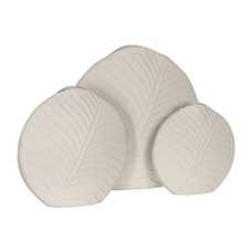 JARRÓN BLANCO METAL DECORACIÓN 32,50 X 13 X 32,50 CM JARRÓN BLANCO METAL DECORACIÓN 32,50 X 13 X 32,50 CM