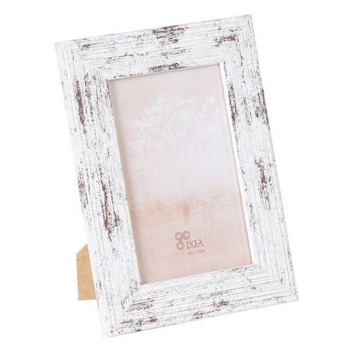 PORTAFOTOS 10X15 BLANCO ROZADO MADERA DM 15 X 1 X 20 CM