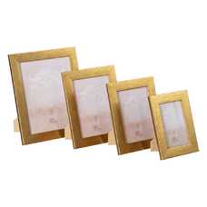 PORTAFOTOS 13X18 ORO MADERA DM 18 X 1 X 23 CM