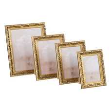 PORTAFOTOS 13X18 MADERA DM ORO 18 X 1,50 X 23 CM