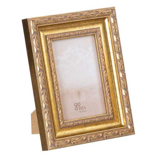 PORTAFOTOS 10X15 ORO MADERA DM 17 X 2,50 X 22 CM