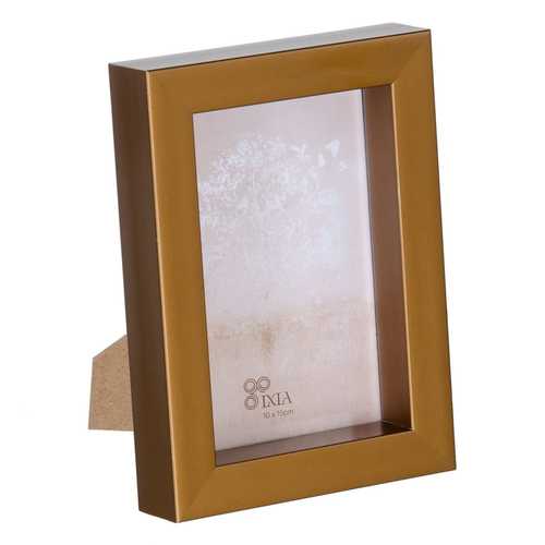 PORTAFOTOS 10X15 PP ORO DECORACIÓN 12,50 X 3 X 17,50 CM