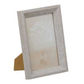 PORTAFOTOS 10X15 GRIS DM DECORACIÓN 13,50 X 2 X 18,50 CM
