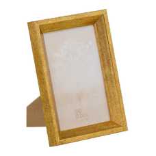 PORTAFOTOS 10X15 ORO DM DECORACIÓN 13,20 X 2 X 18,50 CM