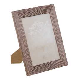 PORTAFOTOS 20X25 MARRÓN OSCURO PINO 26,50 X 2 X 32 CM