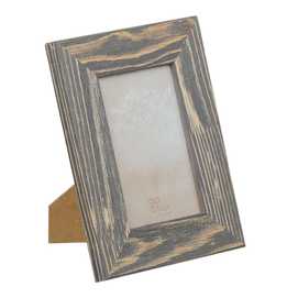 PORTAFOTOS 10X15 GRIS PINO DECORACIÓN 17 X 2 X 22 CM