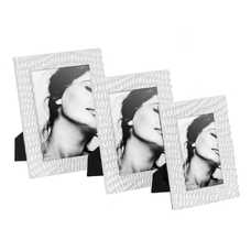 PORTAFOTOS 10X15 BLANCO POLIRESINA 16 X 1,70 X 21 CM