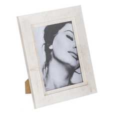 PORTAFOTOS 15X20 CREMA MADERA DECORACIÓN 21,50 X 1,50 X 26,5