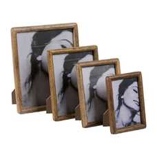 PORTAFOTOS NATURAL MADERA DE MANGO 17 X 2 X 20 CM PORTAFOTOS NATURAL MADERA DE MANGO 17 X 2 X 20 CM