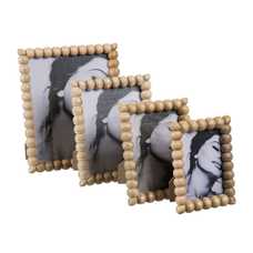 PORTAFOTOS NATURAL MADERA DE MANGO 23,50 X 2 X 28,50 CM PORTAFOTOS NATURAL MADERA DE MANGO 23,50 X 2 X 28,50 CM