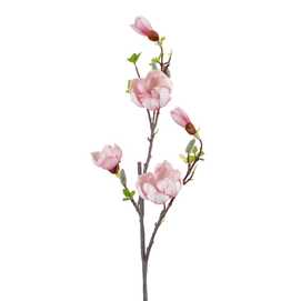 RAMA MAGNOLIA ROSA ARTIFICIAL 18 X 38 X 110 CM