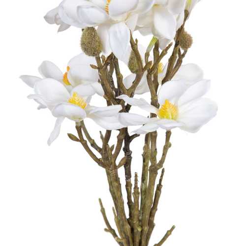 RAMO MAGNOLIA BLANCO ARTIFICIAL 37 X 20 X 41 CM