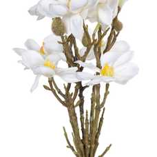RAMO MAGNOLIA BLANCO ARTIFICIAL 37 X 20 X 41 CM RAMO MAGNOLIA BLANCO ARTIFICIAL 37 X 20 X 41 CM