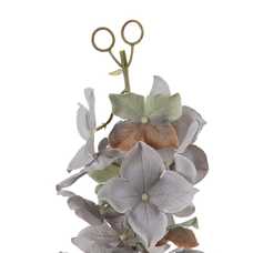 FLOR COLGANTE AZUL PVC JARDÍN 120 CM FLOR COLGANTE AZUL PVC JARDÍN 120 CM