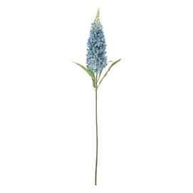 FLOR JACINTO AZUL PVC JARDÍN 95 CM