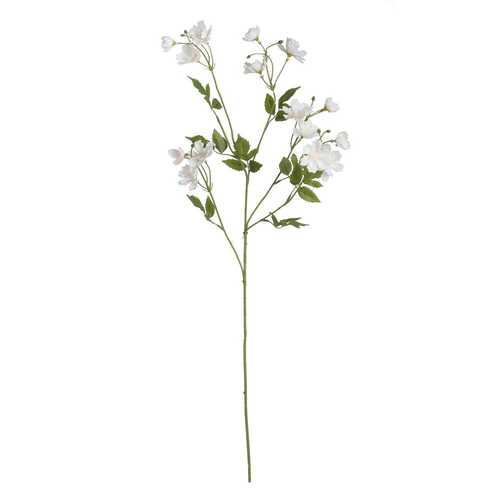 FLOR CEREZO BLANCO POLIÉSTER-POLIETILENO 88 CM