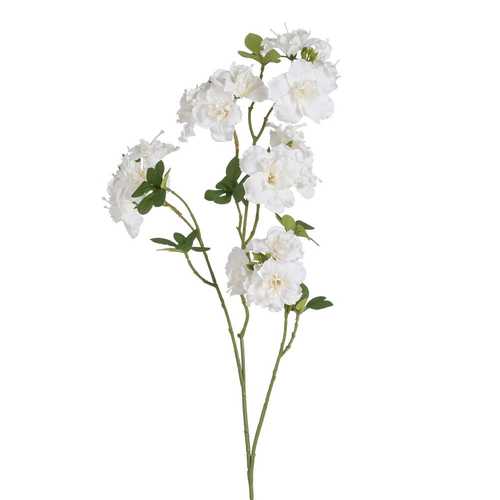 FLOR AZALEA BLANCO POLIÉSTER-POLIETILENO 92 CM