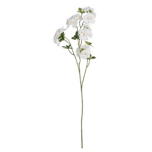 FLOR AZALEA BLANCO POLIÉSTER-POLIETILENO 92 CM