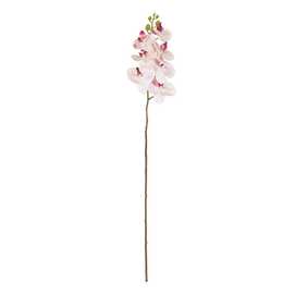 FLOR ORQUÍDEA ROSA GOMA DECORACIÓN 95 CM