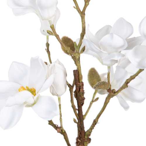 PLANTA MAGNOLIA BLANCO ARTIFICIAL 25 X 25 X 49 CM