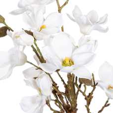 PLANTA MAGNOLIA BLANCO ARTIFICIAL 30 X 30 X 60 CM PLANTA MAGNOLIA BLANCO ARTIFICIAL 30 X 30 X 60 CM