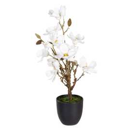 PLANTA MAGNOLIA BLANCO ARTIFICIAL 30 X 30 X 60 CM