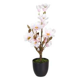 PLANTA MAGNOLIA ROSA ARTIFICIAL 30 X 30 X 60 CM