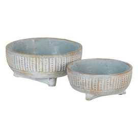 MACETERO CEMENTO DECORACIÓN 20,50 X 20,50 X 9,50 CM