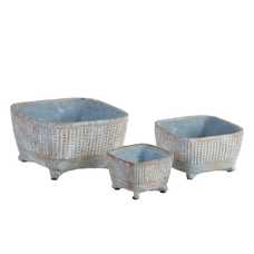 MACETERO CEMENTO DECORACIÓN 22,70 X 22,70 X 13,50 CM MACETERO CEMENTO DECORACIÓN 22,70 X 22,70 X 13,50 CM